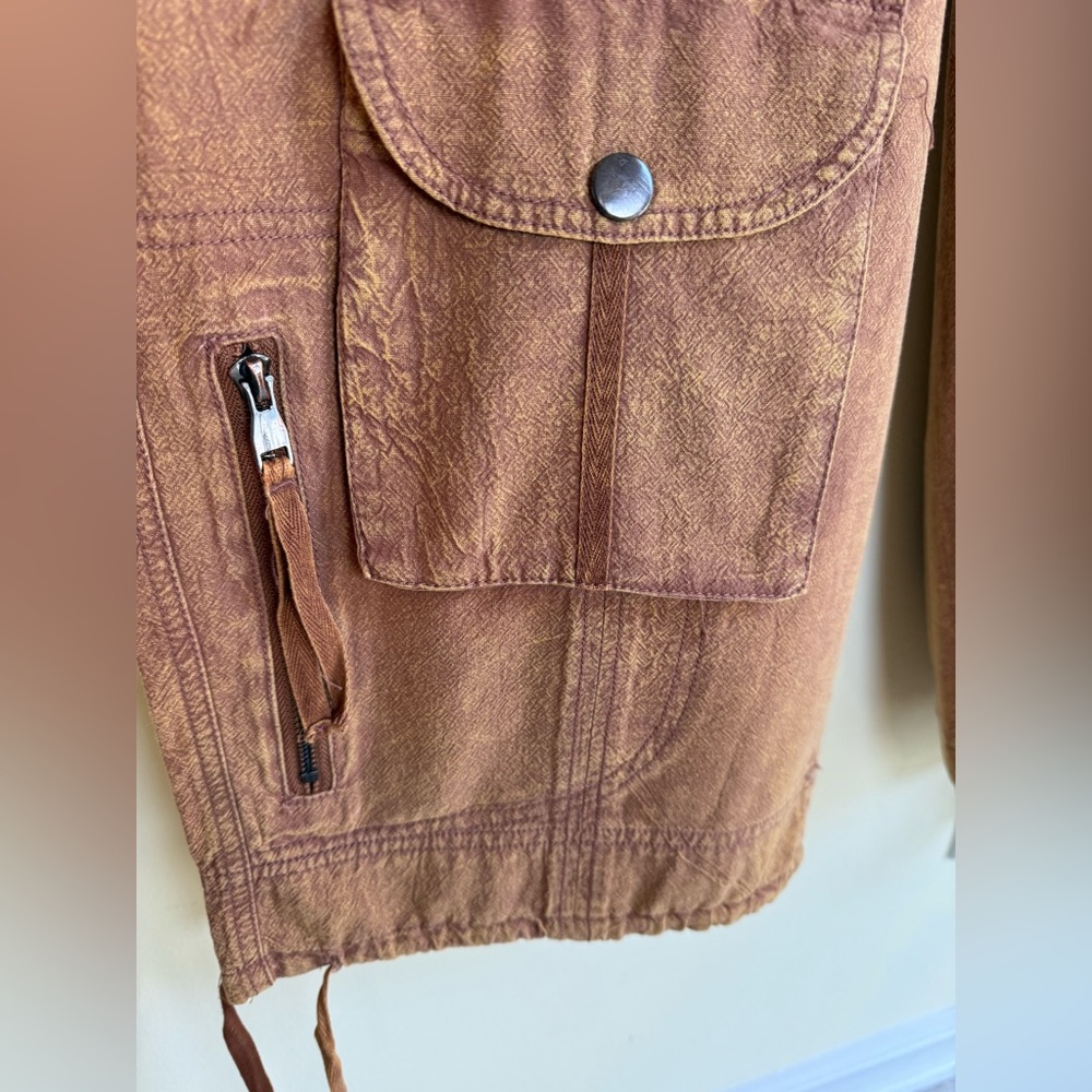 Oli & Hali Rust Orange Cargo Pants *NEW WITHOUT TAGS* - Picture 7 of 15
